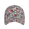 thumbnail image 2 of Yiaed Daisies Flowers Print Cap Adjustable Size for Running Workouts and Outdoor Activities All Seasons, 2 of 5