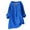 Blue, variant on LEAVINGSUO Long Blouses for Women Women's Summer Casual Long Sleeve Blouse V Neck Solid Tops T-Shirt