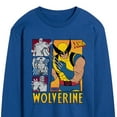 thumbnail image 3 of Marvel Wolverine - Vs Villains - Men's Long Sleeve Graphic T-Shirt, 3 of 5