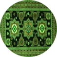 thumbnail image 1 of Ahgly Company Indoor Round Persian Green Traditional Area Rugs, 8' Round, 1 of 1