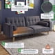 thumbnail image 2 of Sofá Cama Makora Merlak Oxford Velvet 3 Posiciones con Soft Foam Reclinable, 2 of 10