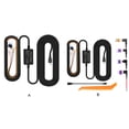 thumbnail image 4 of Sidaley Cable de alimentación para grabadora de cámara de coche DC 5V 2A, electrodomésticos para vehículos, convertidor de voltaje de cable reductor, Cámaras de salpicadero de coche Tipo 1 Sidaley  VI018188-01, 4 of 6