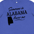 thumbnail image 4 of Inktastic Someone in Alabama Loves Me Youth T-Shirt, 4 of 5