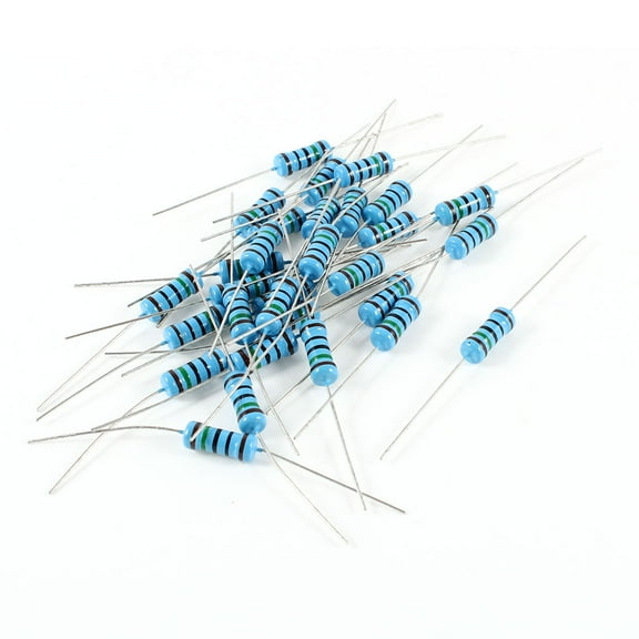 30Pcs Axial 1% Tolerance Metal Film Resistor 150 Ohm 1W