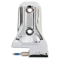 TRQ Front or Rear Upper Door Hinge RH Side Chrome for Jeep Wrangler Gladiator BDA06923