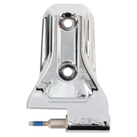 TRQ Front or Rear Upper Door Hinge RH Side Chrome for Jeep Wrangler Gladiator BDA06923