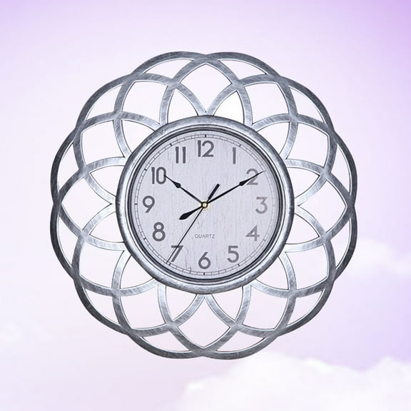 GOOHOCHY  Antique Decor Quartz Decorative Vintage Wall Clock European Style