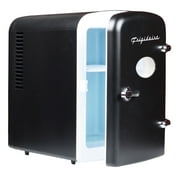 Frigidaire Portable Retro 6 Can Mini Cooler, EFMIS129, Black