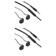 thumbnail image 1 of Auriculares antirruido Inteprter para dormir con micrófono intrauditivos 3.5 mm negro 2Conjunto, 1 of 6