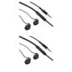 thumbnail image 3 of Sidaley Auriculares antirruido para dormir con micrófono Auriculares en la oreja Auriculares con cancelación de ruido Suministro Dormitorio Individual Solo 3.5 mm negro 2piezas, 3 of 5