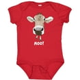 thumbnail image 3 of Inktastic Moo Cute Brown Holstein Cow Boys or Girls Baby Bodysuit, 3 of 5