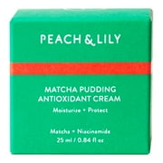 Peach & Lily, Moisturizer Matcha Pudding Antioxidant Cream, 0.84oz/25ml
