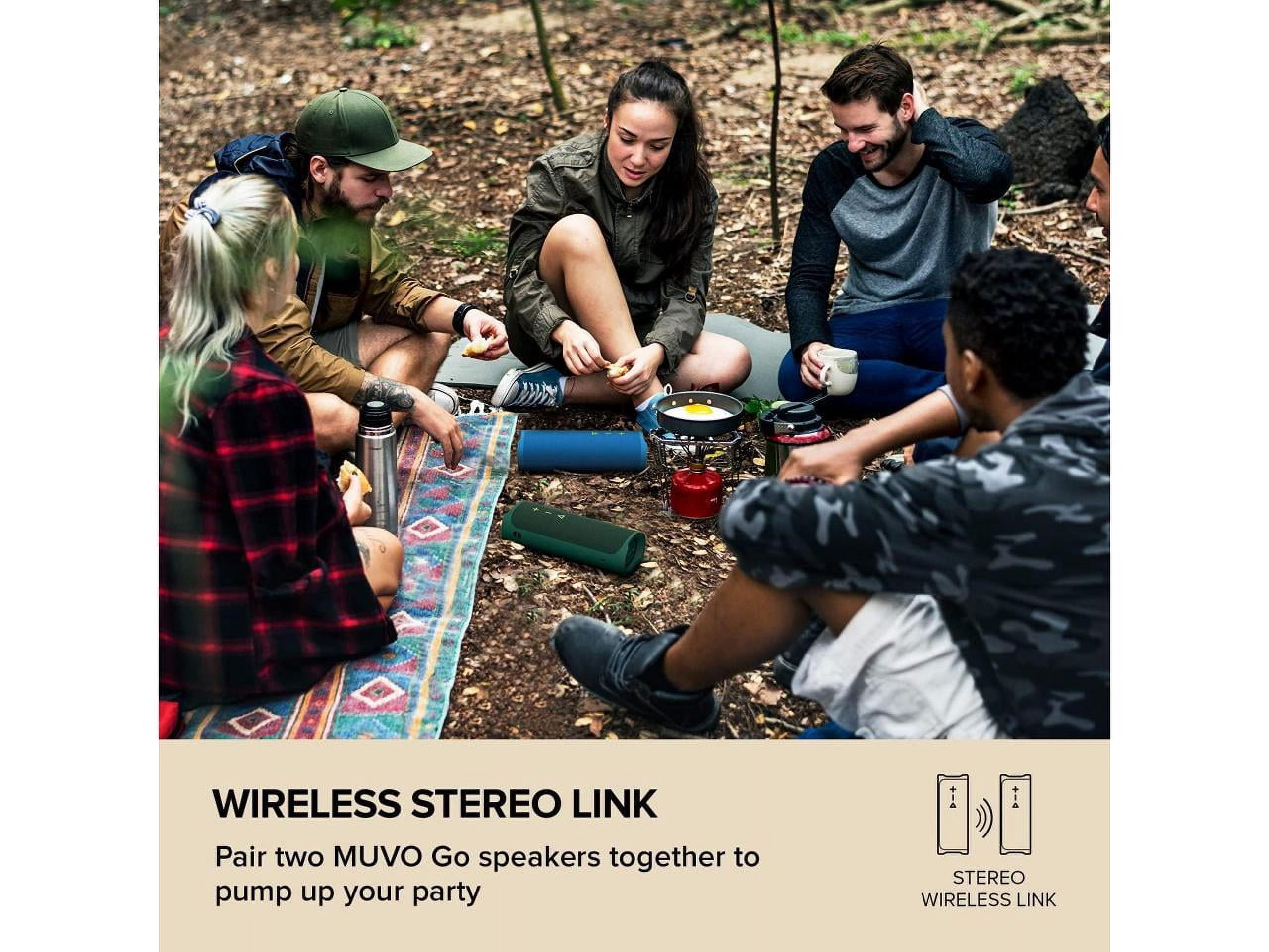 Creative MUVO Go Portable Bluetooth Speaker System Green 20 W RMS 51MF8405AA002