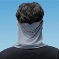 thumbnail image 7 of WHEANG Ice Silk Face Mask for Women Men UV Protection Mask Cooling Face Cover Sun Protection The Sun Neck Protector Breathable Comfortable Sun Blocking Face Mask, 7 of 7