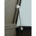 thumbnail image 6 of Arrow Spacemaker 4 x 2 x 2 ft Espresso 134 Gallon Steel Deck Box, 6 of 10