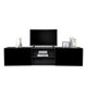 thumbnail image 1 of FCHModernMinimalistFloatingTVStand for 65-inch TVsHigh GlossyWall-Mounted EntertainmentCenterwith2 LargeDrawers & DisplayShelves My Lux Decor Round, 1 of 6