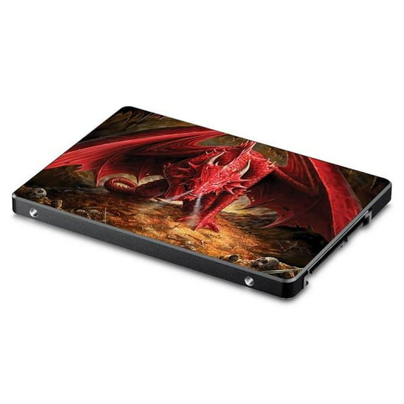 MightySkins SA850EV-Angry Dragon Skin for Samsung 850 & 860 Evo 2.5 in. SSD - Angry Dragon