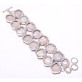 thumbnail image 2 of Star Blister Pearl 925 Silver Plated Bracelet 7.5-7.99" B1626-5, Valentine's Day Gift, Birthday Gift, Beautiful Jewelry For Woman & Girls, 2 of 2