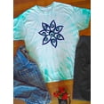 thumbnail image 3 of Evil Eye Lotus Tie Dye Cyclone Women -Image by Shutterstock, Female Large, 3 of 4