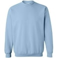 thumbnail image 1 of Gildan Chandail Molletonné à Col Ras du Cou pour Homme en Mélange Épais - Grand - Bleu Pâle, 1 of 1