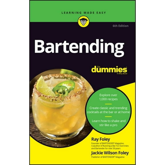 Bartending for Dummies, (Paperback)