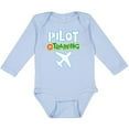 thumbnail image 3 of Inktastic Pilot In Training Airplane Boys Future Job Boys or Girls Long Sleeve Baby Bodysuit, 3 of 5