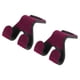 thumbnail image 1 of Gancho para Reposacabezas de Asiento de Automóvil Universal 2 Pcs, ABS Resistente, Rojo Rosa, 1 of 7