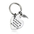 thumbnail image 3 of ornament display,Good Sister Gift Keychain Fashion Jewelry Keychain Stainless Decoration &,Silver, 3 of 8