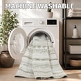 thumbnail image 4 of VUNATE 5'x7' Area Rugs for Living Room Washable Rugs Boho Moroccan Area Rug Soft Neutral Geometric Bohemian Carpet Distressed Indoor Rug for Bedroom Dining Room Office Foldable Nonslip Rug Sage Green, 4 of 7
