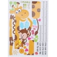 thumbnail image 2 of Child Growth Height Chart, Decorative Wall Sticker Removable Giraffe Height Measure Wall Decal kids, 2 of 5