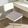 thumbnail image 4 of Chair Cushions with Straps Non Slip Cotton Linen Summer Squares 16x16 Inch for Dining Room Kitchen Chair, 4 of 6