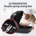 thumbnail image 4 of Mouse Snap Trap Rat Mice Squirrel Killer Plastic Power Rodent Catcher Quick Effective Sanitary Safe for Families, 4 of 6
