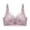 Purple, variant on POIUYTR Women's Push Up Lace Bra Comfort Lightly Padded Support Underwire Bras Soft Lift Up Full Coverage Everyday Bra for Women