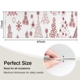 thumbnail image 5 of White Christmas Tree Pattern Kitchen Rug Mat,Kitchen Runner Rugs Non Skid Washable,Decorative Kitchen Floor Mats for Kitchen,Sink,Laundry,17"X47", 5 of 5