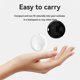 thumbnail image 4 of Mini Smart N Tag Wireless Luggage Tracker Works with for Black, 4 of 5