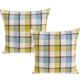 thumbnail image 1 of Lojalitet - Funda de almohada decorativa clásica retro de 2 piezas, funda de cojín de lino suave y moderna de estilo rústico, 1 of 5