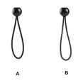 thumbnail image 2 of 12Pcs Tent Clips Canopy Rope Ball Elastic Fixed Boat Pole Tarps Weather-resistant Outdoors Multifunctional for Accessories Black, 2 of 9