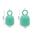 thumbnail image 4 of XIRQI 2026 New Women Menstrual Cup Easy to Use No Side Effects Soft Prevent Gynecological Diseases Long Lifespan Smell-Less Silicone Period Menstruation Alternative Cup for Sleeping, 4 of 7
