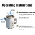 thumbnail image 3 of Portable Air Pump  Electric Air Pump with LED Light Rechargeable Battery Air Mattress Pump Ultralight Inflator, 3 of 8