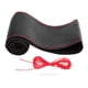 thumbnail image 1 of Funda para volante de piel de elefante, kit de costura DIY (negro/rojo), 1 of 9