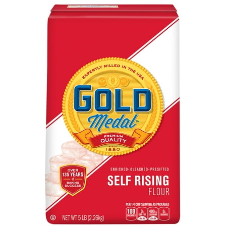 2 Pack Gold Medal Self Rising Flour 5 Lb Bag Walmart Com