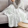 thumbnail image 3 of Spring Green Tree Branches Blanket Soft Cozy Warm Throw Blanket for Couch, Plush Fuzzy Flannel Fleece Blankets for Sofa, Farmhouse Nature Botanical Bed Blankets Lightweight Gifts for Women, 50"x60", 3 of 9
