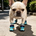 thumbnail image 5 of LED Light Up Dog Shoes, 4 Pack Breathable Mesh Pet Booties, Paw Protector Footwear, Outdoor Walking Accessories, for Dogs, Night Walks, Hiking, Running, and Daily Activities, 5 of 6