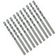 thumbnail image 1 of Mini Hss Bit 0.5mm-2mm Straight Shank Twist Bits Set Tool ,(silver)(40pcs), 1 of 5