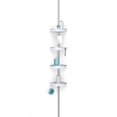 thumbnail image 1 of HiRISE Caddy de Douche 4 Tension avec Miroir Blanc avec Aluminium, 1 of 1