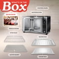 thumbnail image 4 of Horno Tostador con Freidora de Aire Gourmia de Puerta Francesa para 6 Rebanadas, 4 of 9
