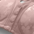 thumbnail image 4 of Daisy Bras for Older Women Front Closure Womens Plus Size Full Coverage Supportive Bra No Underwire Comfy Underwear, 4 of 5