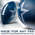 thumbnail image 2 of Franklin Sports NFL Dallas Cowboys Football - Kids Foam Football - Soft Football - Mini Size - Perfect for Gameday - 8.5" 3D logos!, 2 of 7