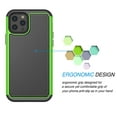 thumbnail image 4 of iPhone 12 6.1" Case, Phone Case for iPhone 12 Pro 2020, Njjex Shock Absorbing Dual Layer Silicone & Plastic Bumper Rugged Grip Hard Protective Cases Cover for Apple iPhone 12 Pro, 4 of 5