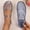 Navy, variant on Flat Jelly Sandals for Women Mesh Mules Rounded Toe Slides Comfortable Summer Beach Shoes White 7.5(40)